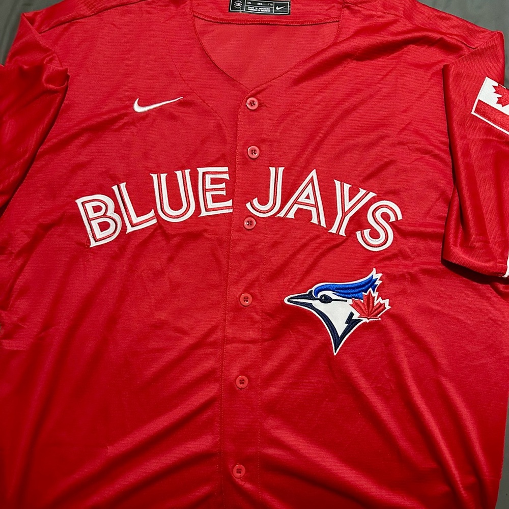 Nike Red Blue Jays Jersey